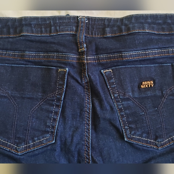 Vintage Miss Sixty dark denim flare jeans size 29 US - Picture 3 of 7